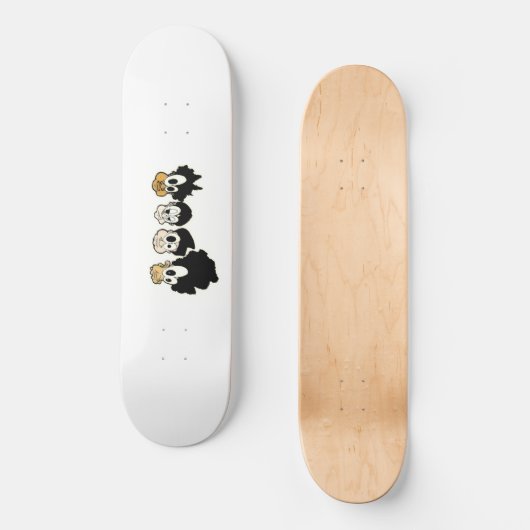 De broers persoonlijk skateboard (Voorkant)