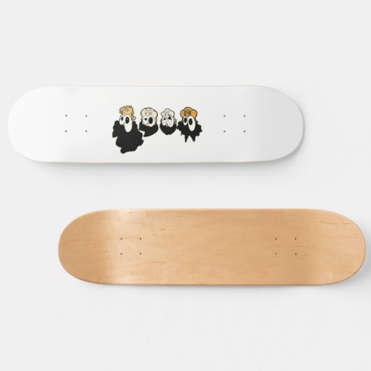 De broers persoonlijk skateboard (Horizontaal)
