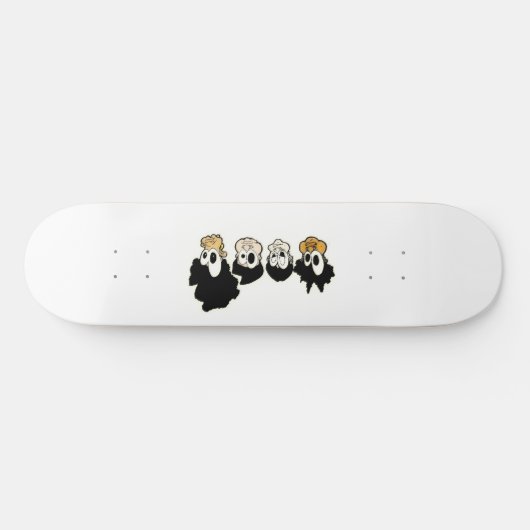 De broers persoonlijk skateboard (Horizontaal)