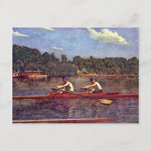 De broers van de miglen die racen, de broeders die briefkaart