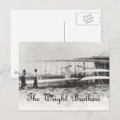 De broers van Wright Briefkaart (Voorkant / Achterkant)