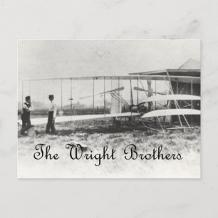 De broers van Wright Briefkaart