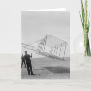 De broers van Wright testen vlucht Kaart