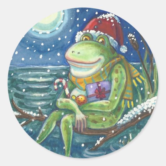 DE BROG OP LOG WAARSCHUWT DE HART, DE KUNST, DE KU RONDE STICKER (Voorkant)