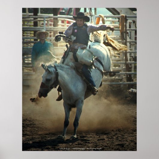 De Bronc Rider Poster (Voorkant)