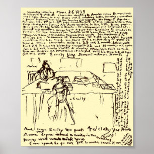 De Brontes ~ Emily & Anne's dagboek is opnieuw gem Poster