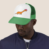 De Brontosaurus Trucker Pet (In situ)
