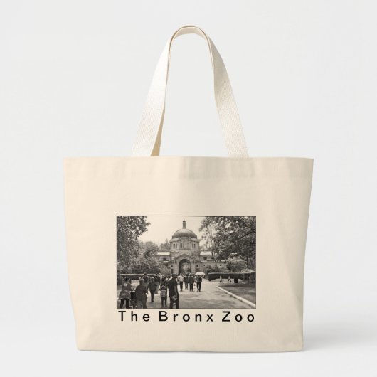 De bronx dierentuin grote tote bag (Voorkant)