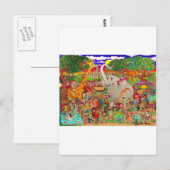 De Bronx-dierentuin zonder cache Briefkaart (Voorkant / Achterkant)