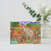 De Bronx-dierentuin zonder cache Briefkaart (Staand voorkant)