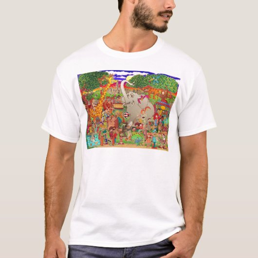 De Bronx-dierentuin zonder cache T-shirt (Voorkant)