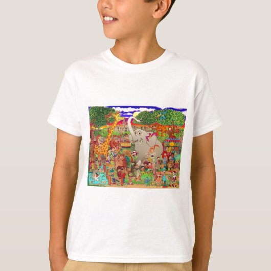 De Bronx-dierentuin zonder cache T-shirt (Voorkant)