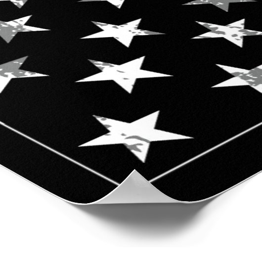 De Bronx | New York American Flag Poster (Hoek)