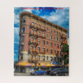 De Bronx New York. Kerstgroeten Legpuzzel (Verticaal)