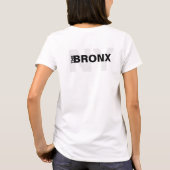 De Bronx, NY Women's Basic T-Shirt (Achterkant)