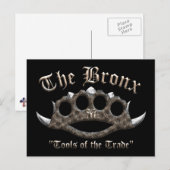 De Bronx - Verrijkte messen Briefkaart (Voorkant / Achterkant)