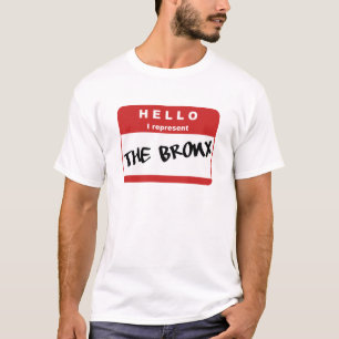 De Bronx vertegenwoordigen T-shirt