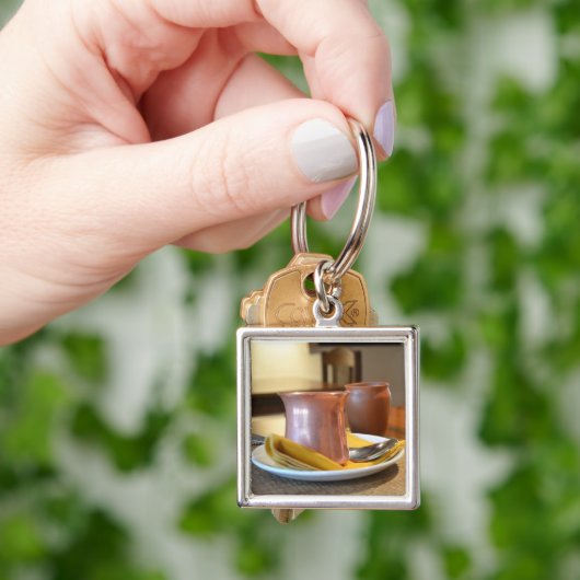 De Bronze Glass Sleutelhanger (Hand)