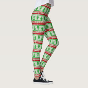 De broodjes van Xmas naadloos patroon 2 + uw ideeë Leggings