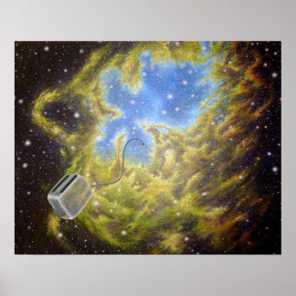 De broodrooster passeert de Eagle Nebula Poster