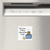 De broodrooster van Doom! Magneet (Insitu (Vaatwasser))