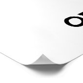 De Brook-forel Poster (Hoek)