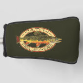 De Brook-forel Vist Golfheadcover (Voorkant)