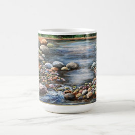 De Brook Originele Handgeschilderde Kunst Koffiemok