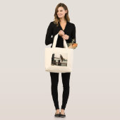 De Brooklyn Bridge Bag pompen Grote Tote Bag (Voorkant (model))