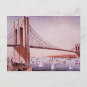 De Brooklyn Bridge Briefkaart (Voorkant)