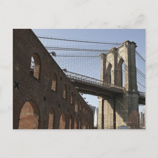 De Brooklyn Bridge Briefkaart (Voorkant)