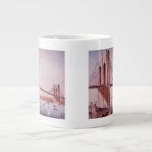 De Brooklyn Bridge Grote Koffiekop (Voorkant)