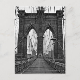 De Brooklyn Bridge in New York City Briefkaart