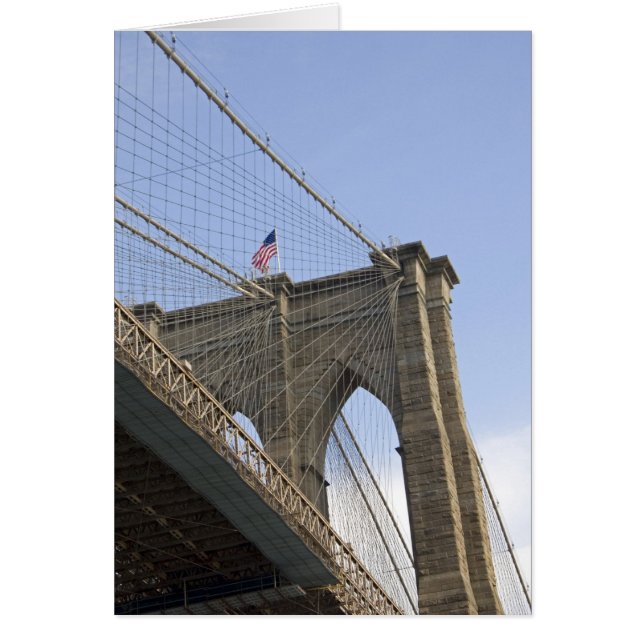 De Brooklyn Bridge in New York City, New (Voorkant)
