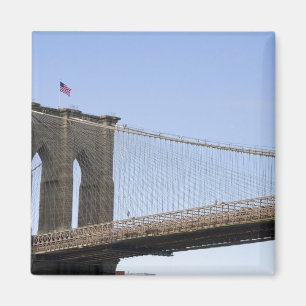 De Brooklyn Bridge in New York City, New 2 Magneet