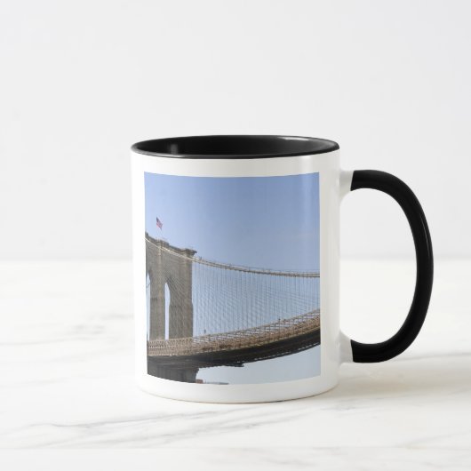 De Brooklyn Bridge in New York City, New 2 Mok (Rechts)