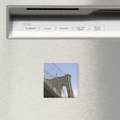 De Brooklyn Bridge in New York City, New York Magneet (Insitu (Vaatwasser))