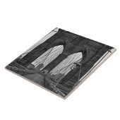 De Brooklyn Bridge in New York City Tegeltje (Zijkant)