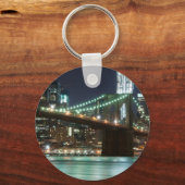 De Brooklyn Bridge - Kleur Sleutelhanger (Voorkant)