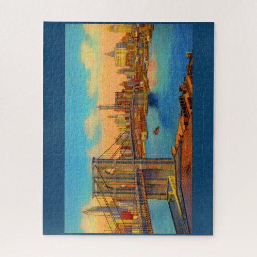 de Brooklyn Bridge Legpuzzel (Verticaal)