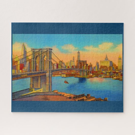 de Brooklyn Bridge Legpuzzel (Horizontaal)