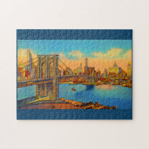 de Brooklyn Bridge Legpuzzel