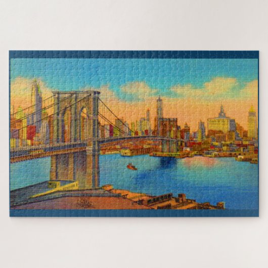 de Brooklyn Bridge Legpuzzel (Horizontaal)