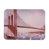De Brooklyn Bridge Magneet (Horizontaal)