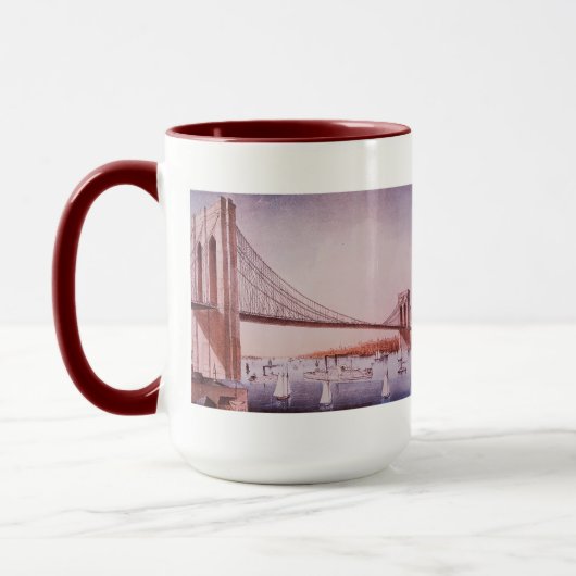 De Brooklyn Bridge Mok (Links)