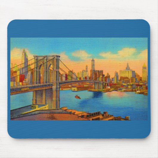de Brooklyn Bridge Muismat (Voorkant)