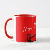 De Brooklyn Bridge New York Design Mok (Links)