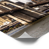 De Brooklyn Bridge Poster (Hoek)
