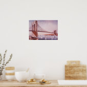 De Brooklyn Bridge Poster (Keuken)