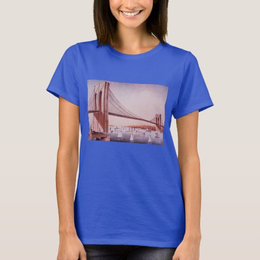 De Brooklyn Bridge T-shirt (Voorkant)